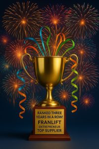 Entrepreneur Magazine Top Supplier 3 Years In A Row!