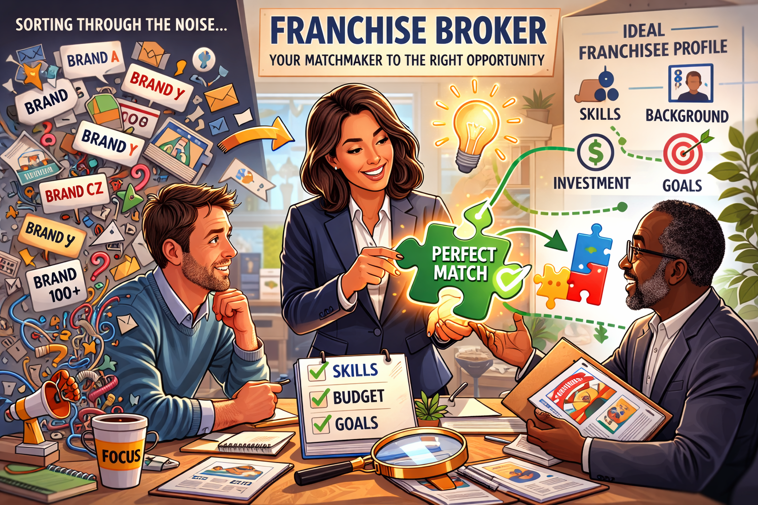 franchise brokers provide much more qualified leads