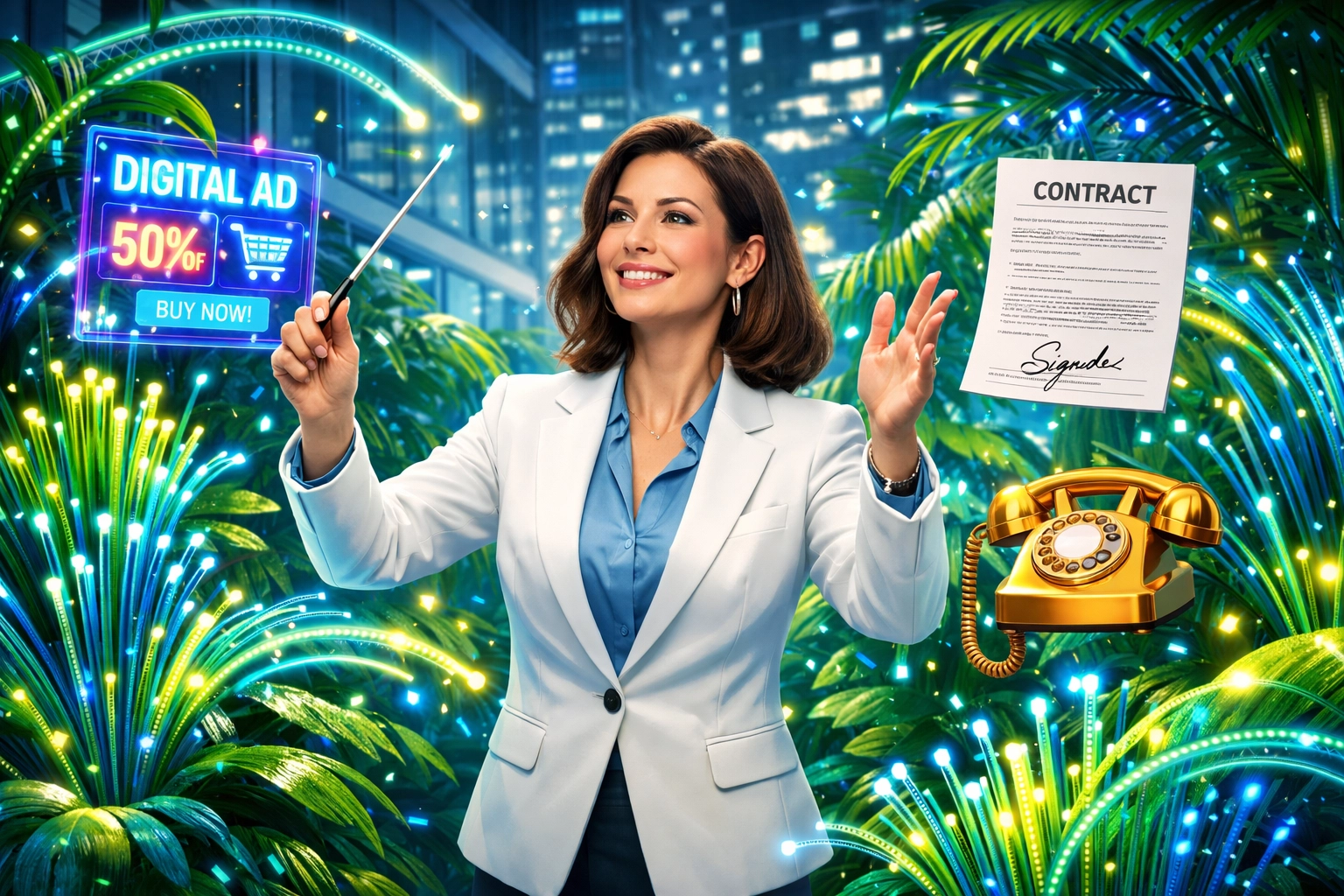 A leader coordinating marketing and sales cycles through effective franchise sales outsourcing.