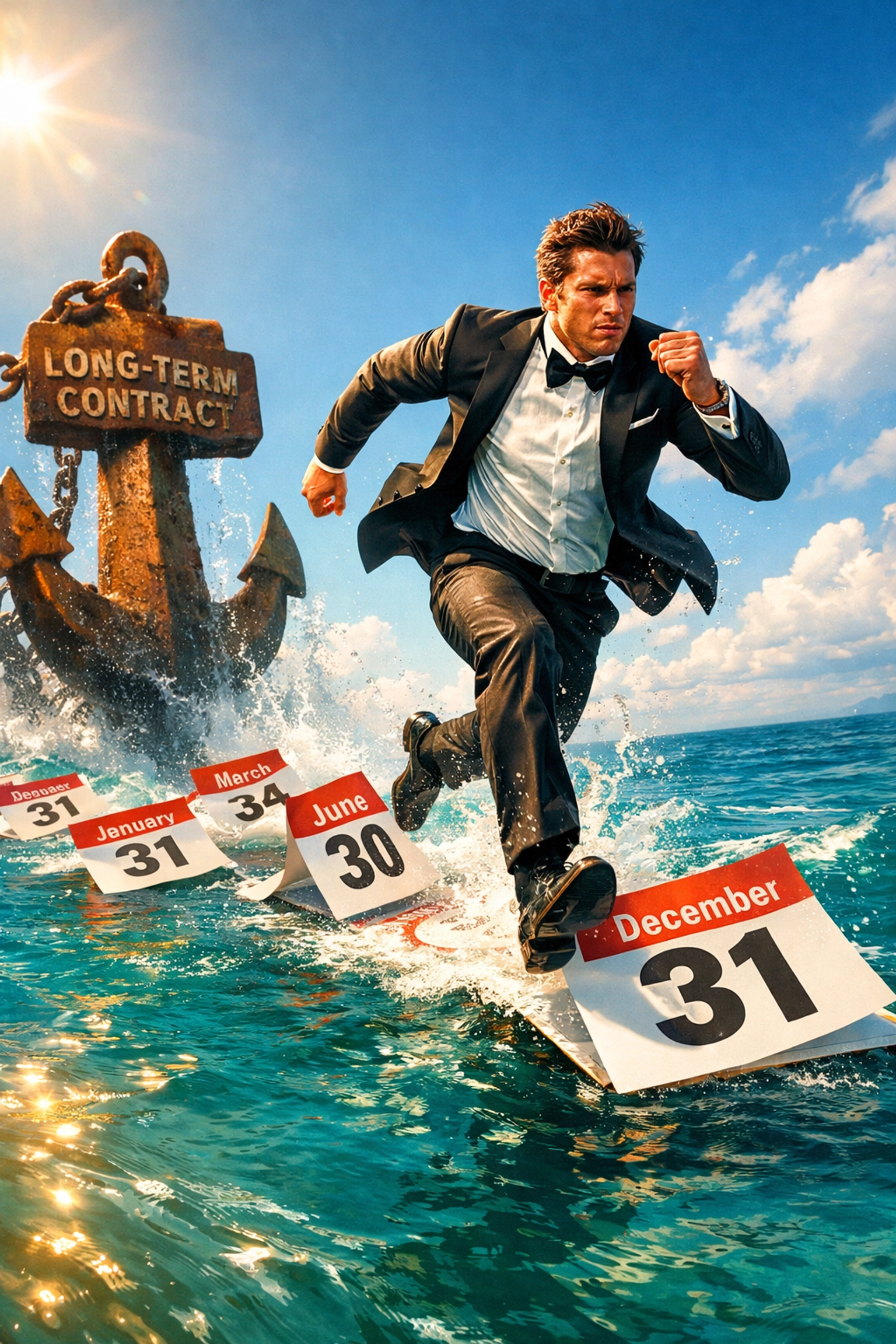 Executive running freely toward growth with flexible month-to-month franchise sales outsourcing contracts.