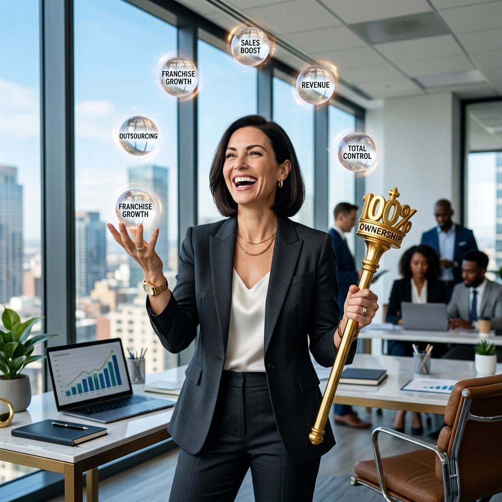 Franchise Sales Outsourcing Secrets Revealed: How to Scale While Keeping 100% of Your Business