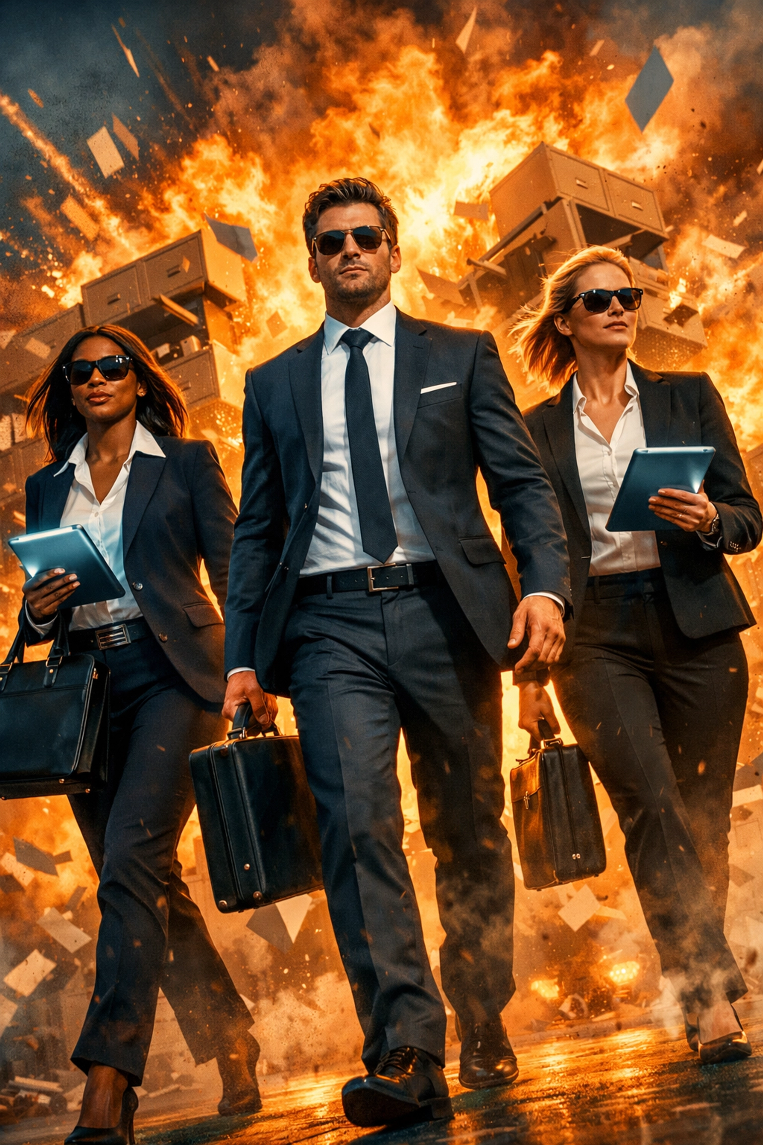 Executives embracing freedom and results through flexible franchise sales outsourcing solutions.