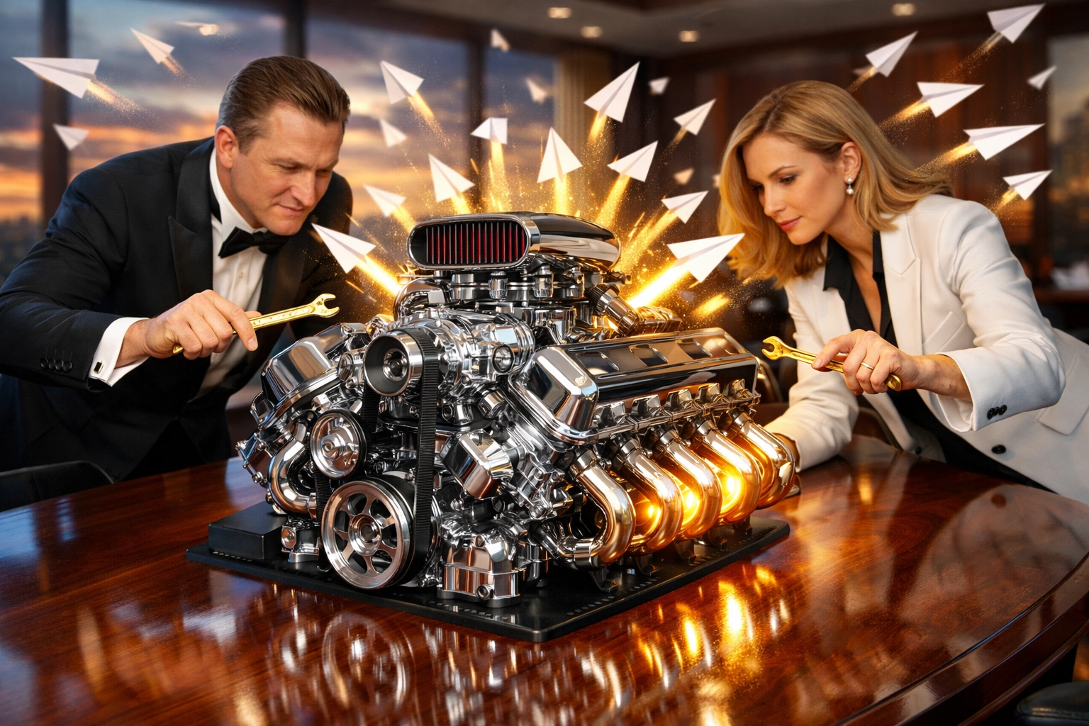 Executives fine-tune a marketing engine to drive Full-Cycle Franchise Development and quality leads.