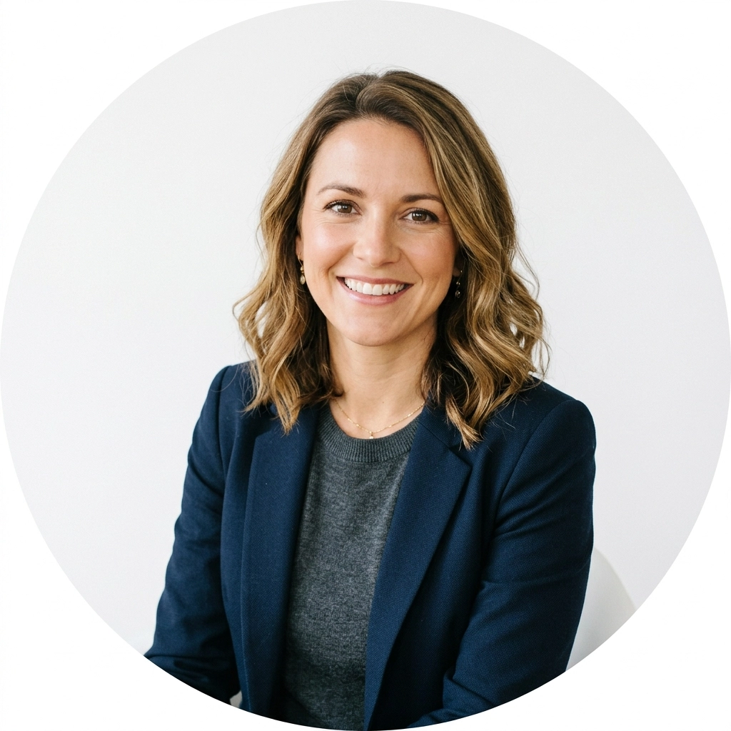 Approachable female industry expert