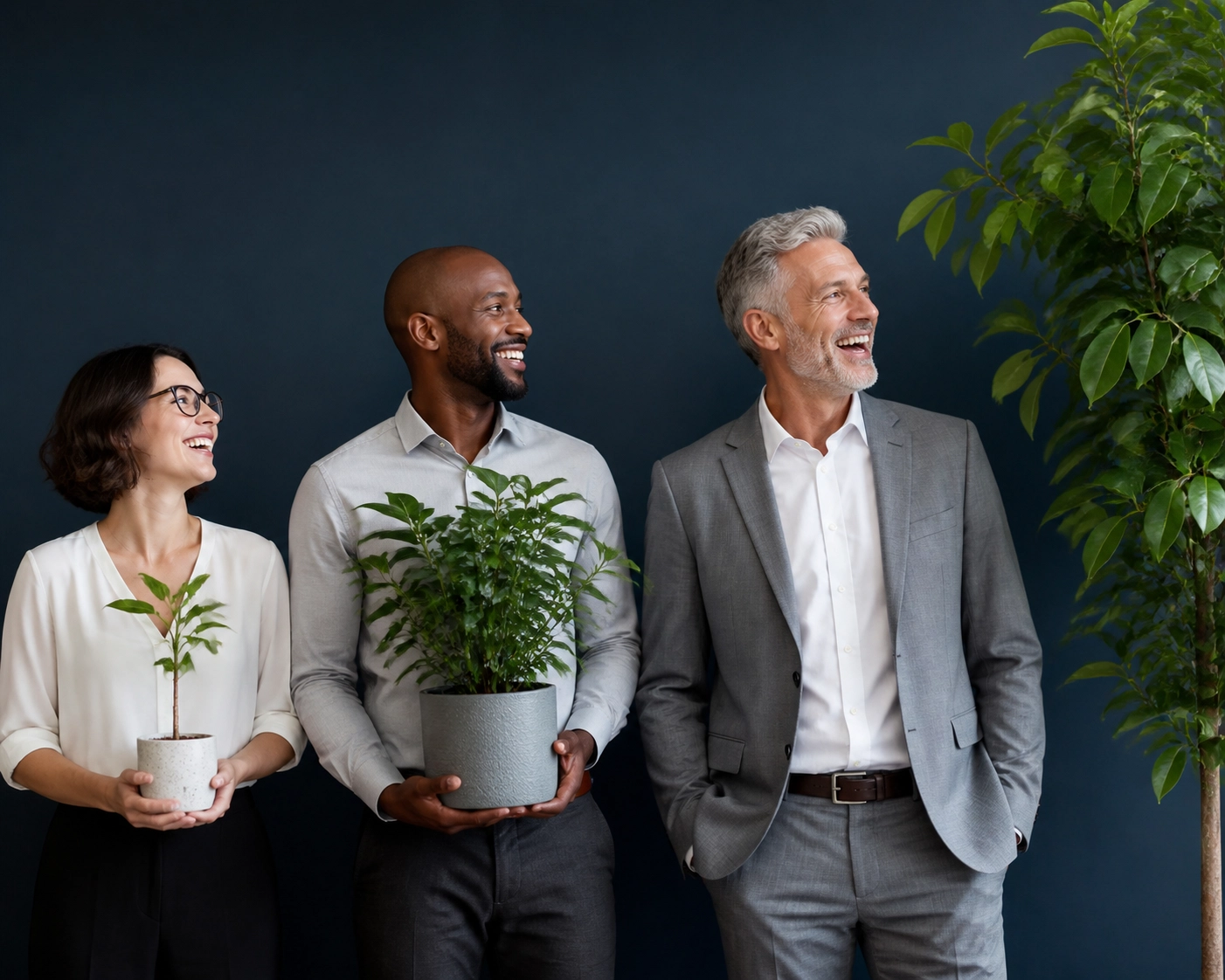 Diverse team illustrating different growth stages for a top franchise development agency.