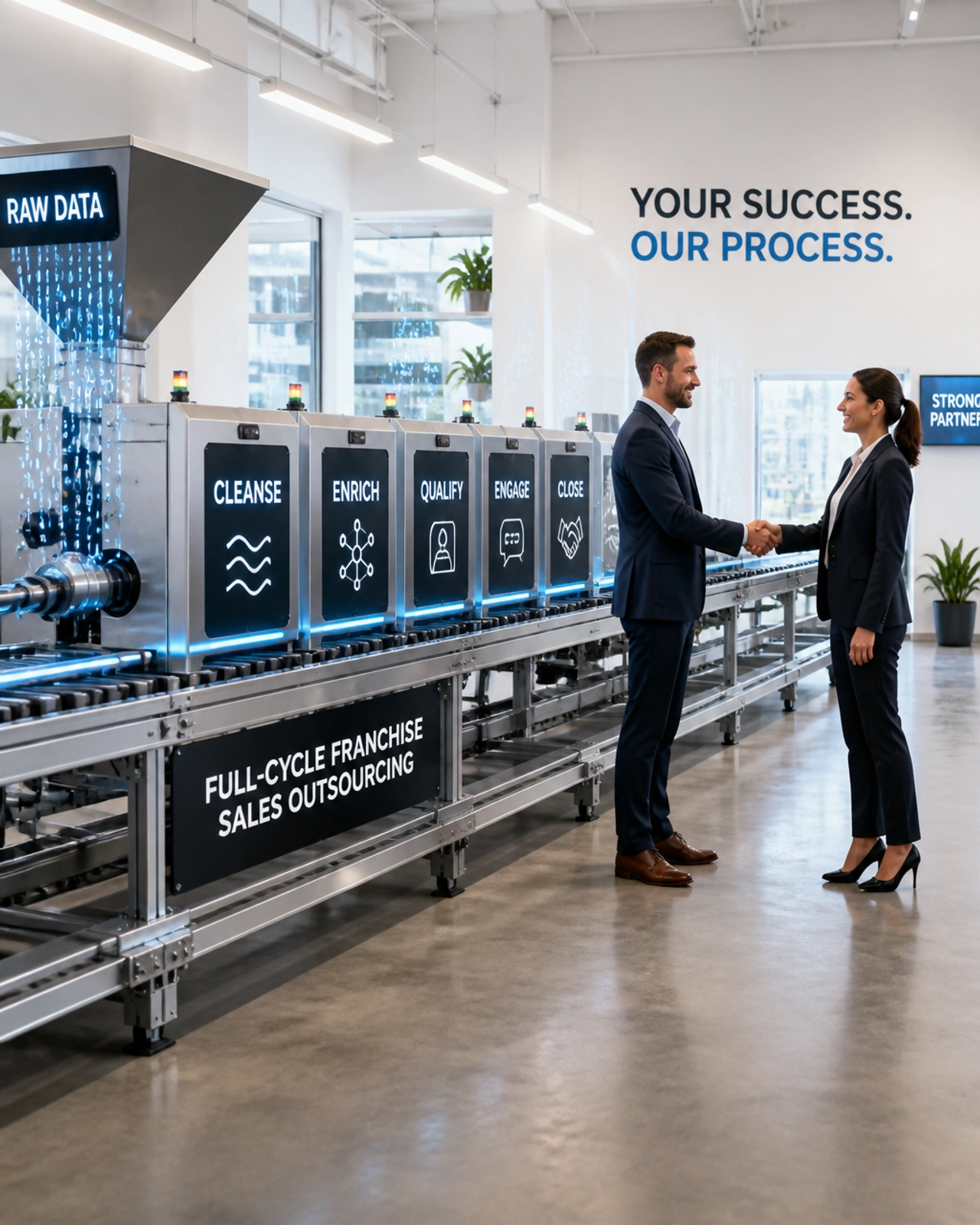 A seamless assembly line for franchise growth