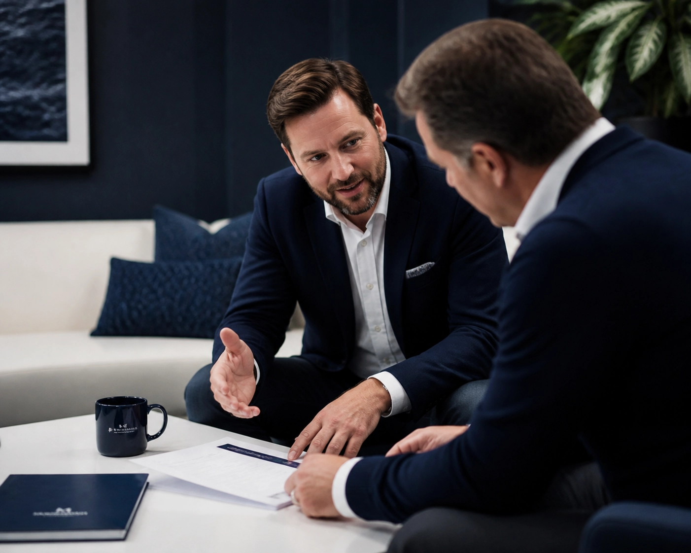 Knowledgeable partner collaborating on franchise sales outsourcing and business scaling.