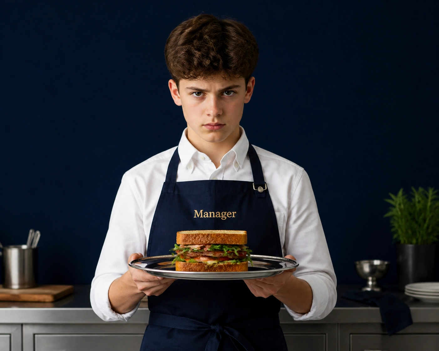 A teenager manager proving how to franchise a business with simple, standardized operations.