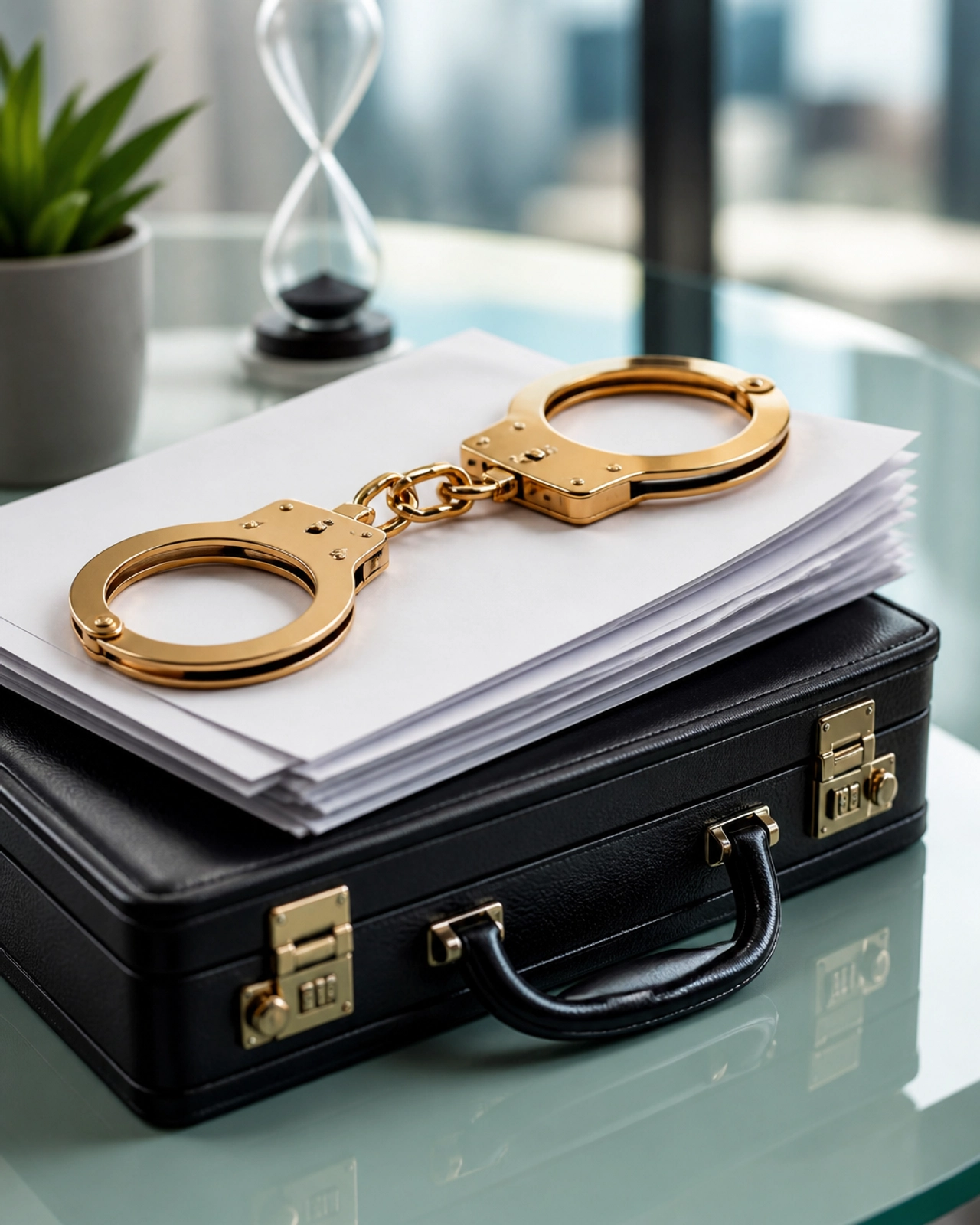 Gold-plated handcuffs on legal contracts