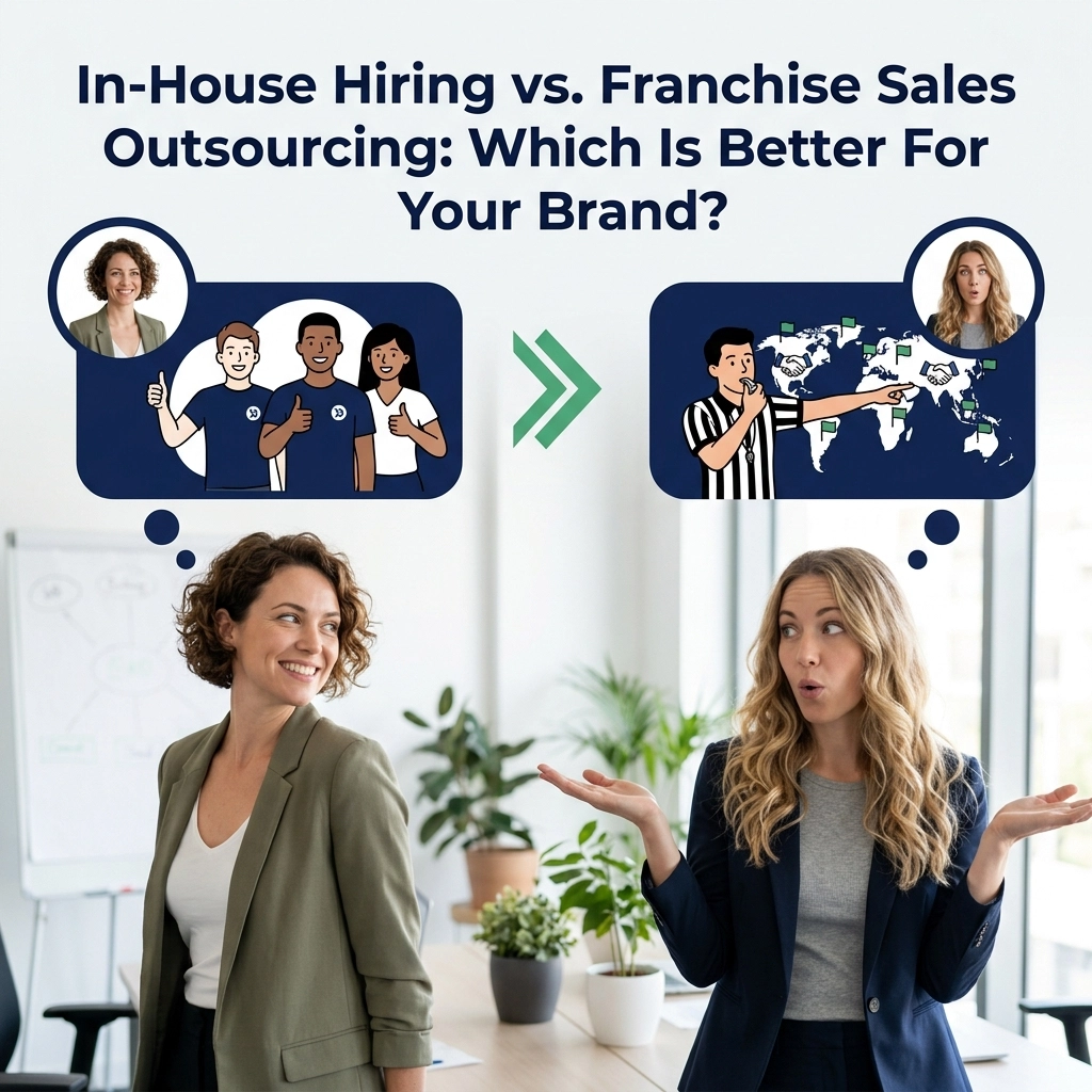 In-House Hiring vs. Franchise Sales Outsourcing: Which Is Better For Your Brand?
