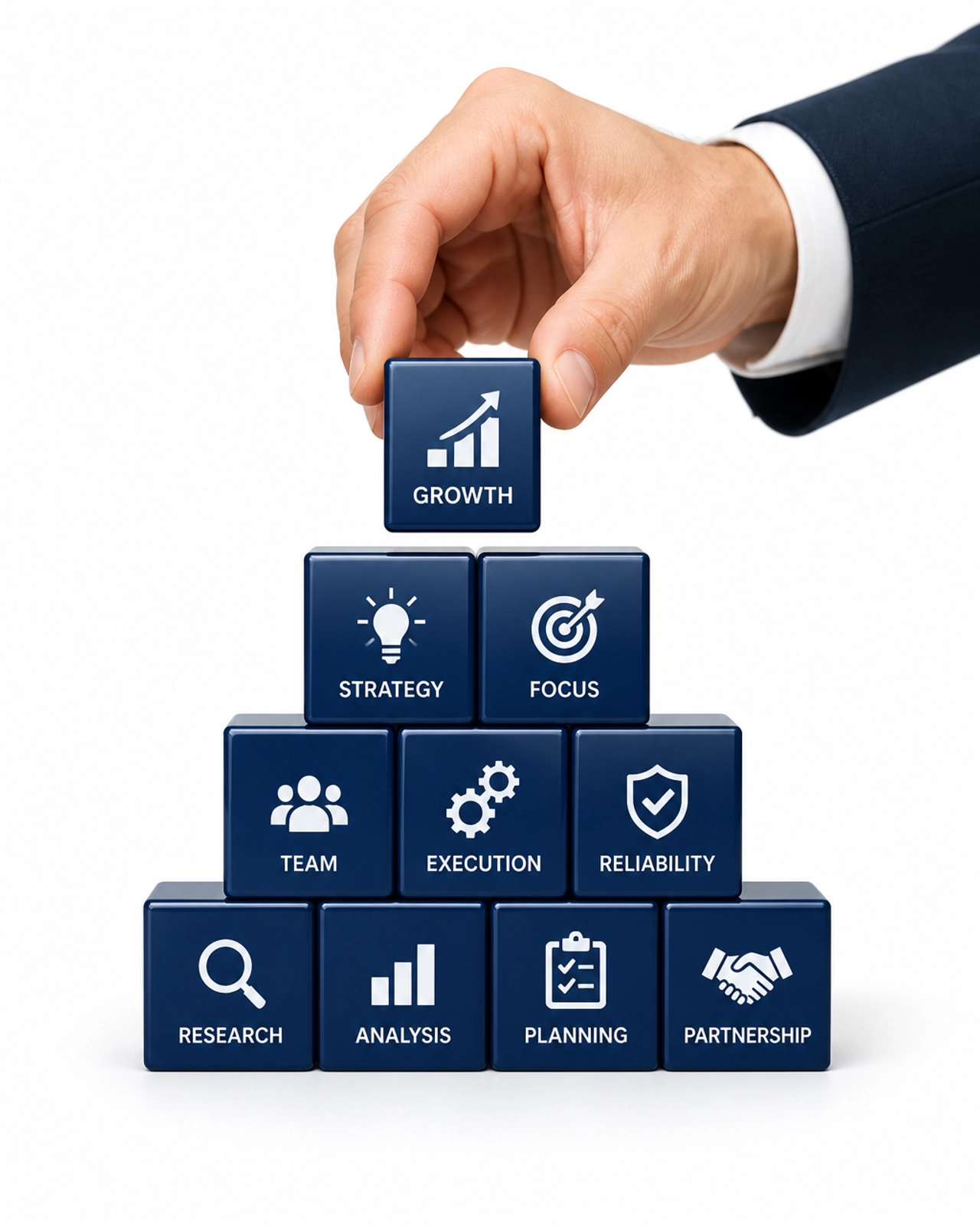 Metaphor for strategic building and growth