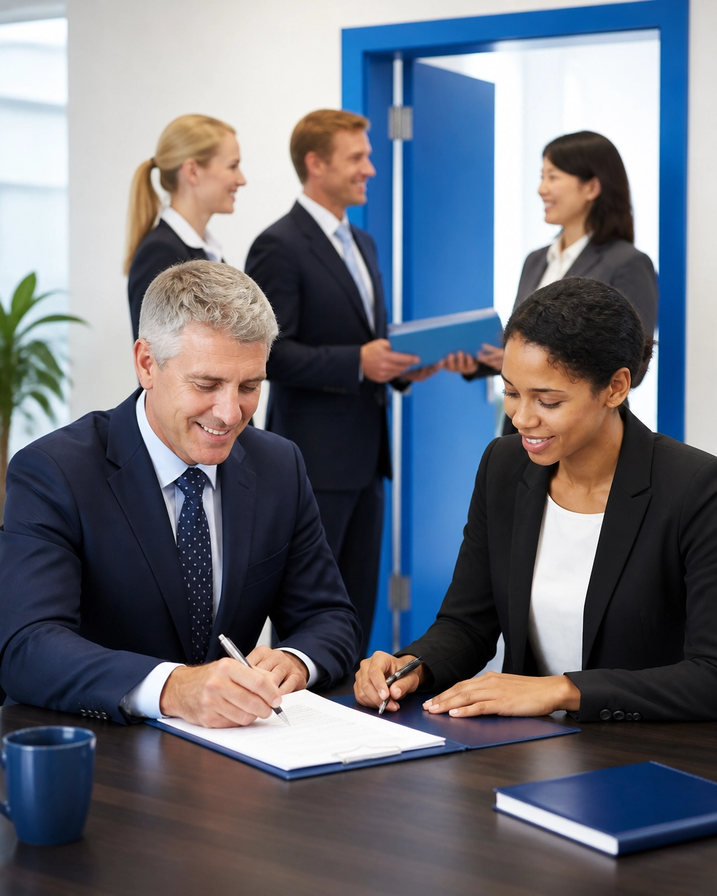 New franchisee completing a professional closing and transitioning into an organized onboarding process